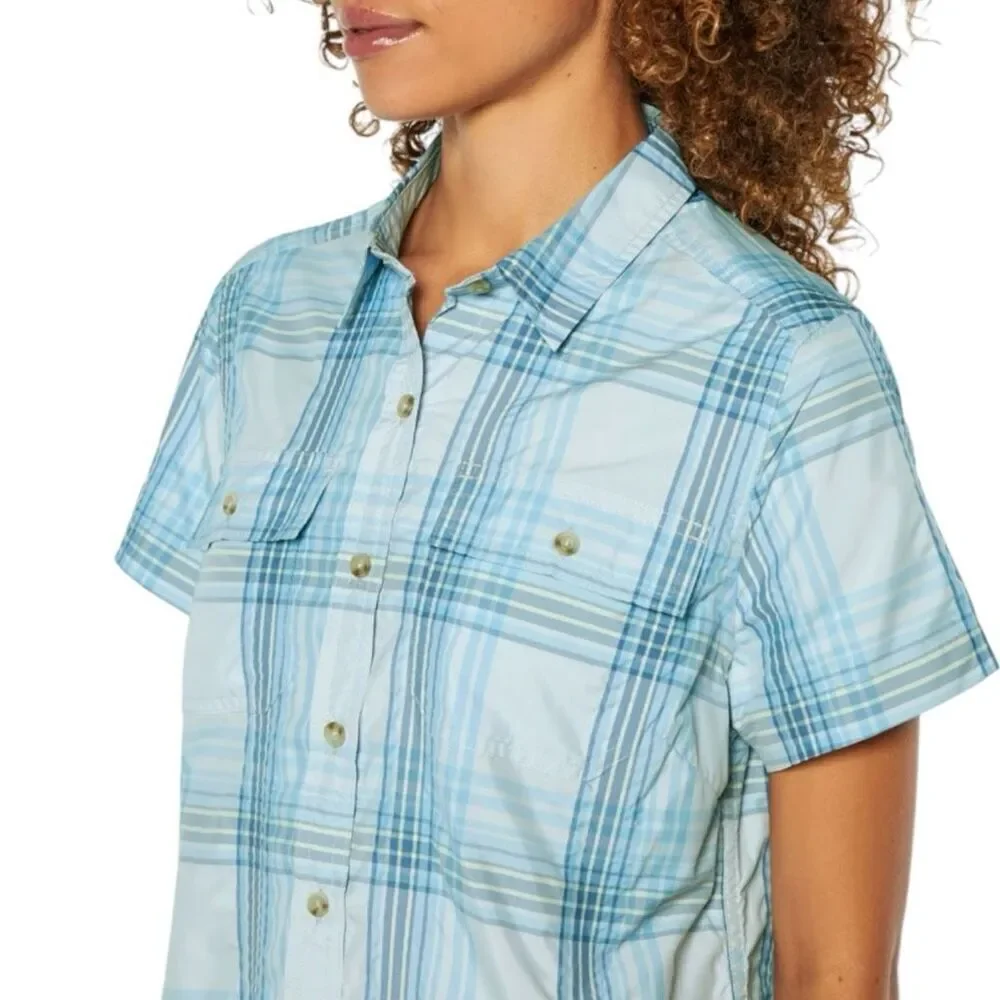 Eddie Bauer Women's Short Sleeve Adventure Top Size Large